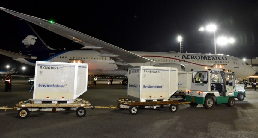 ARRIBA MAÑANA UN CARGAMENTO CON MÁS DE 500 MIL DOSIS DE ASTRAZENECA