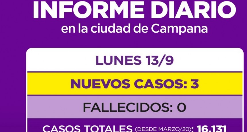 INFORME DE LA SECRETARIA DE SALUD DE LA MUNICIPALIDAD DE CAMPANA