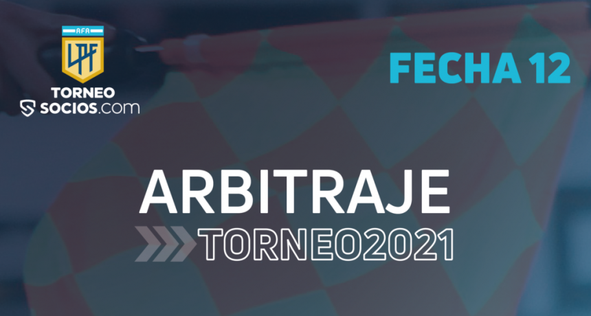 Jueces para la 12ª jornada