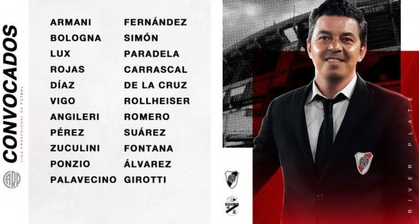 River Plate quiere mantener su ascendente racha ante un débil Arsenal de Sarandí