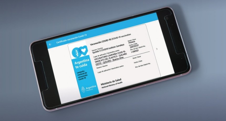 LOS PARTICIPANTES DE ENSAYOS CLÍNICOS DE VACUNAS CONTRA COVID-19 AUTORIZADAS O REGISTRADAS EN EL PAÍS PODRÁN ACCEDER AL CERTIFICADO DE VACUNACIÓN