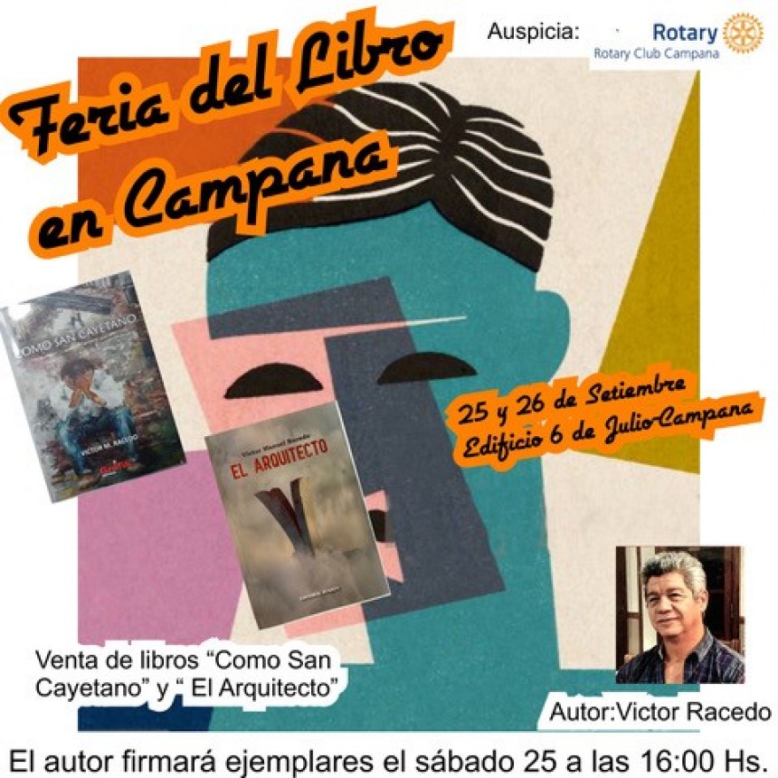 Rotary Club Campana : Venta de libros para el Proyecto Ecografo Hospital San Jose