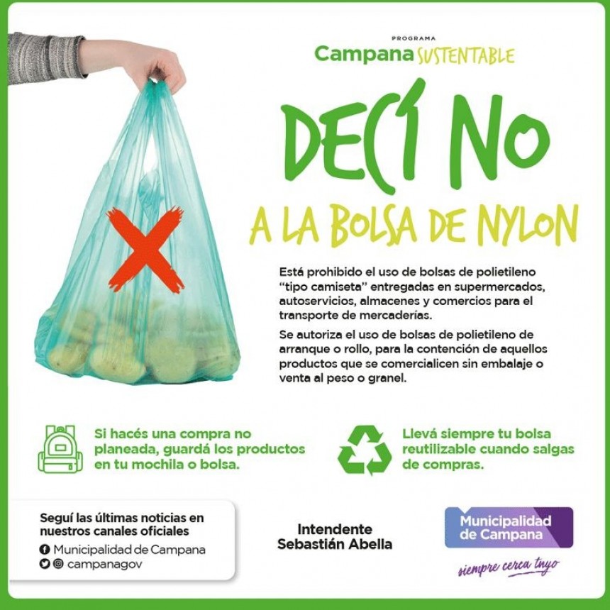 Brindan detalles de la ordenanza que regula el uso de las bolsas de polietileno en la ciudad 