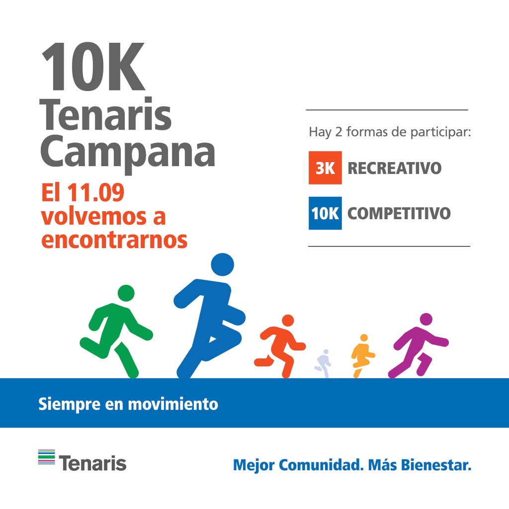 Se realizó la 17º Edición de la Maratón Tenaris 10K
