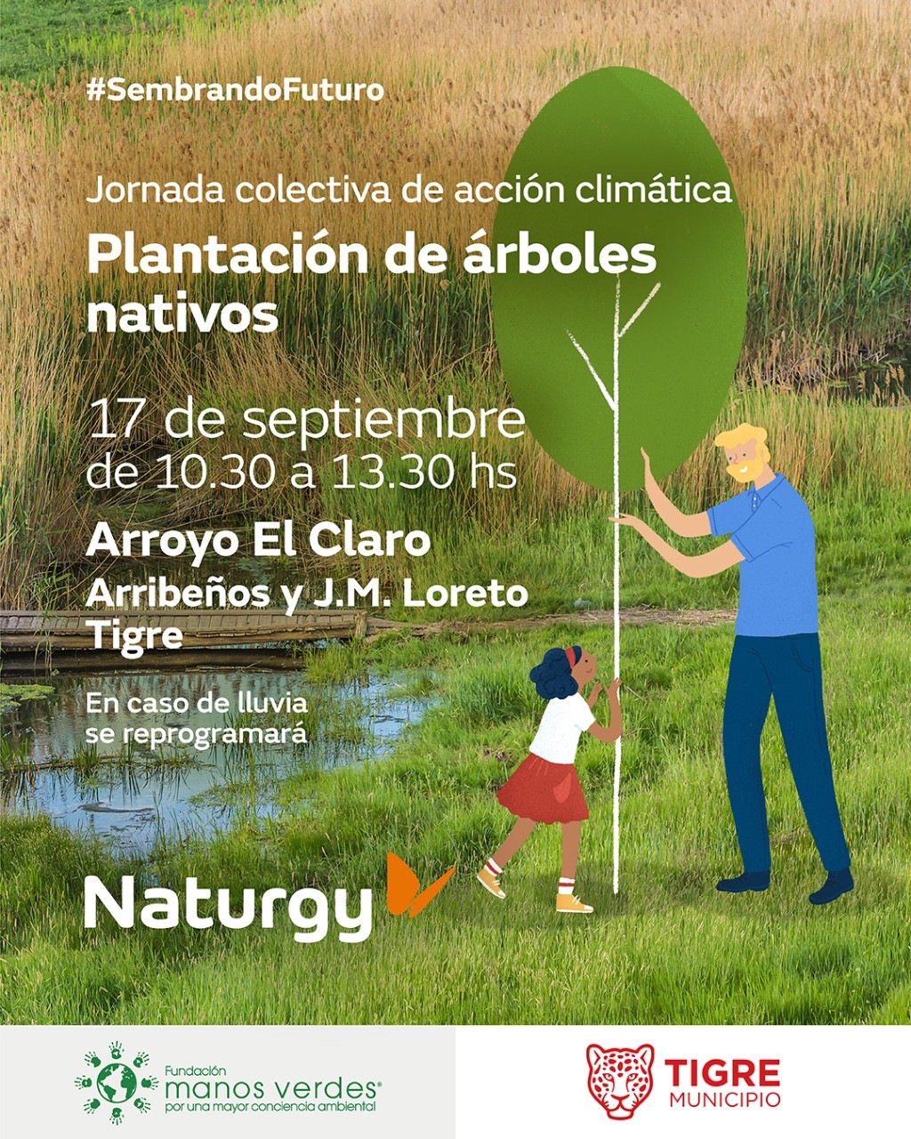 El programa Sembrando Futuro de Naturgy estará presente en Tigre