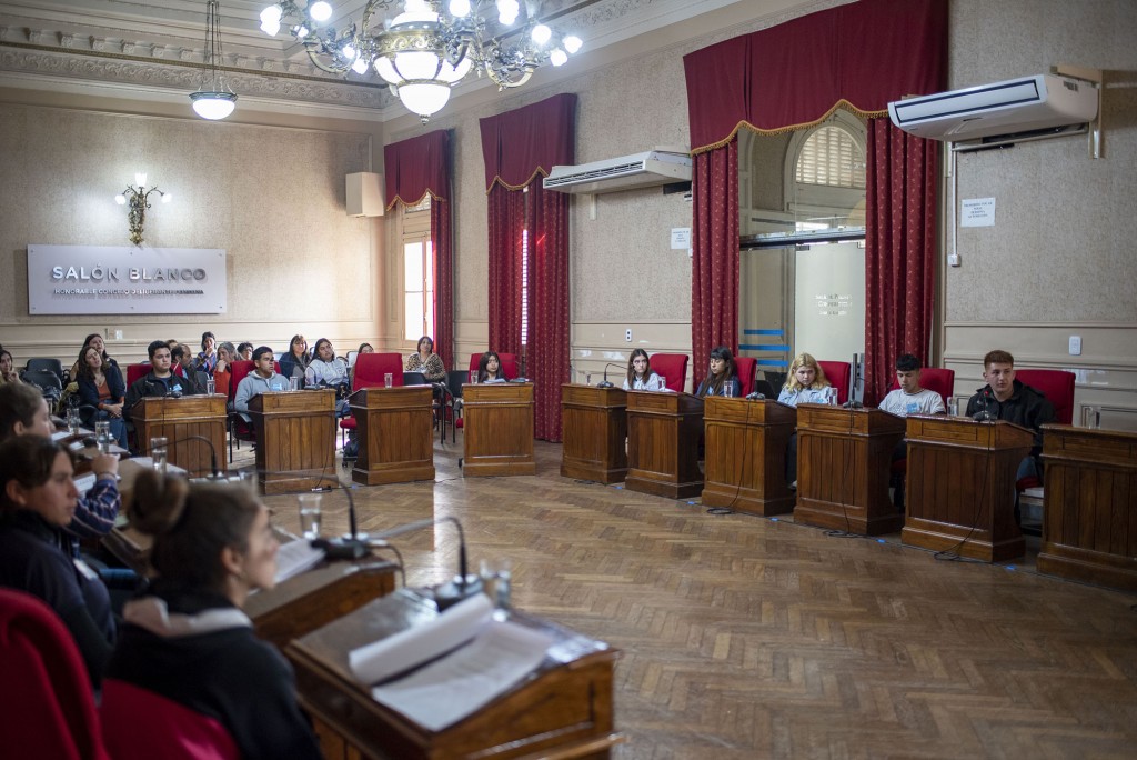 El Concejo Deliberante recibió al Parlamento Juvenil del Mercosur