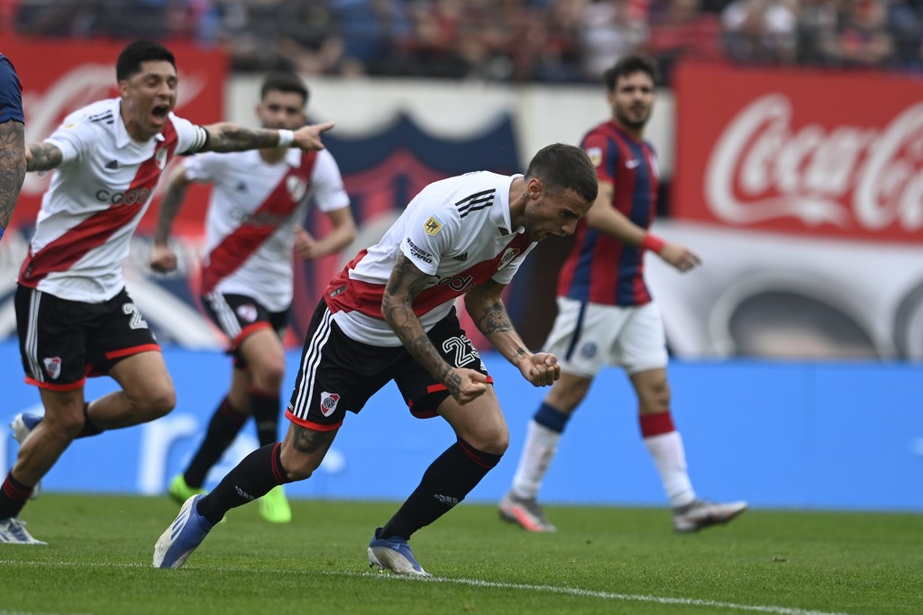 River Plate derrotó a San Lorenzo de Almagro 
