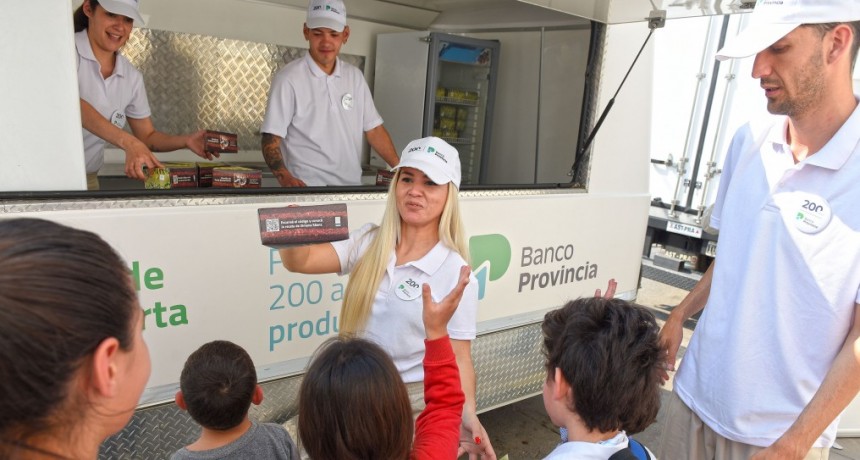 BANCO PROVINCIA: COMENZÓ EL RECORRIDO DE LA TORTA BONAERENSE   
