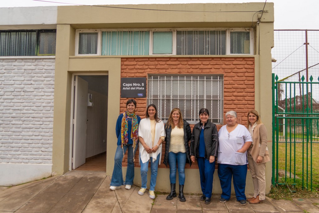 El Centro de Salud de Ariel del Plata retoma la atención en primeros auxilios