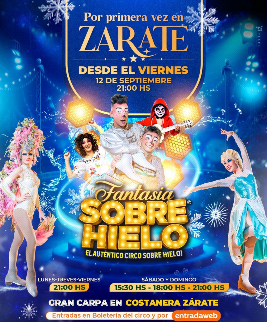 POR PRIMERA VEZ EN ZÁRATE LLEGA 