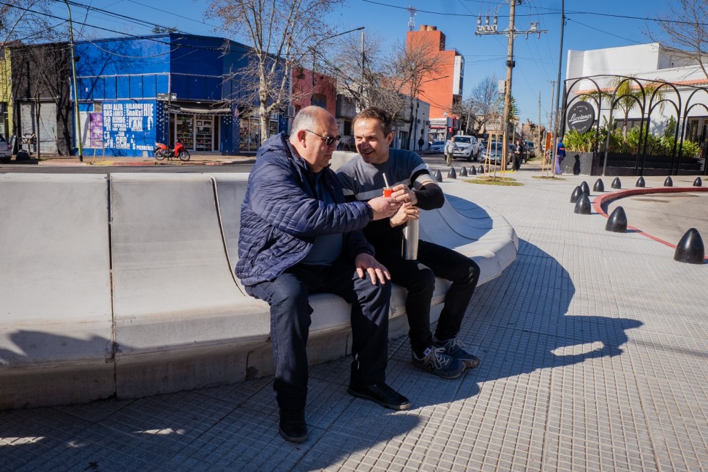 El Municipio habilitó la nueva Plazoleta de Mitre y Belgrano