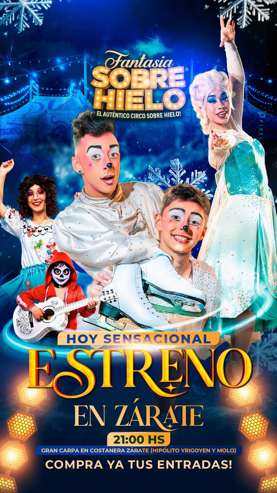 Hoy gran debut del Circo 
