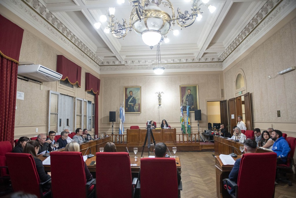 El Concejo Deliberante efectuó una doble sesión este jueves