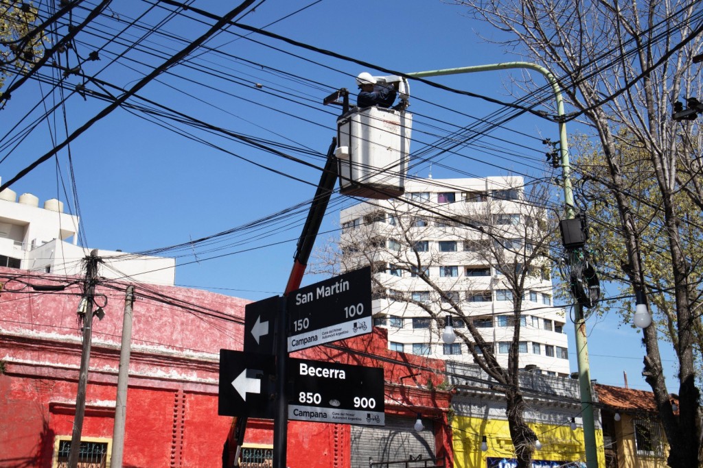El Municipio avanza con la reconversión a LED del alumbrado público de la ciudad