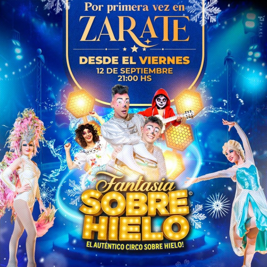 POR PRIMERA VEZ EN ZÁRATE LLEGA 