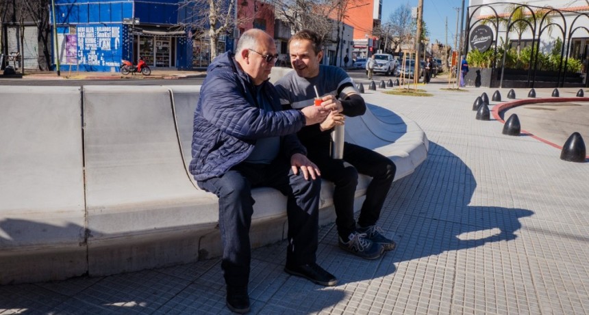 El Municipio habilitó la nueva Plazoleta de Mitre y Belgrano