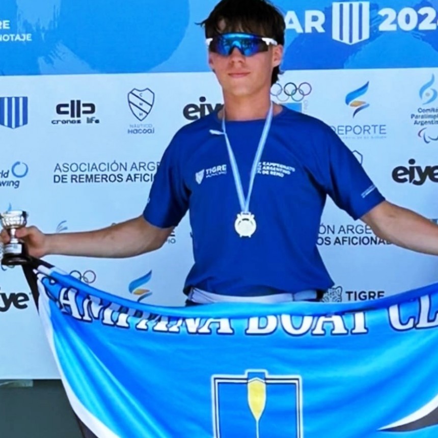 Medallas y reconocimientos para el Campana Boat Club en Villa Constitución