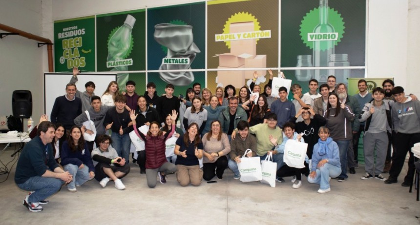 El Centro de Reciclaje Municipal fue sede de un desafío ambiental para estudiantes