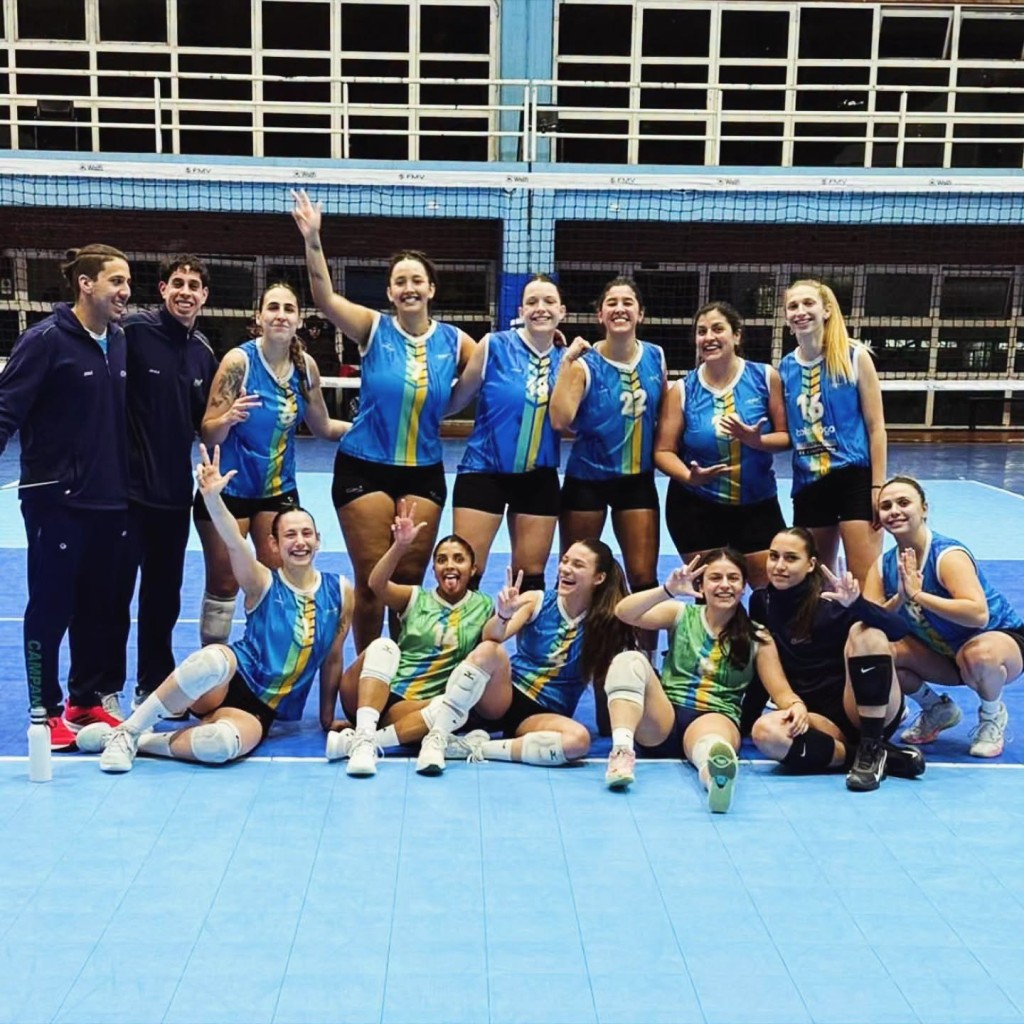 V&oacute;ley: primera victoria de Ciudad de Campana en la Rueda Campeonato