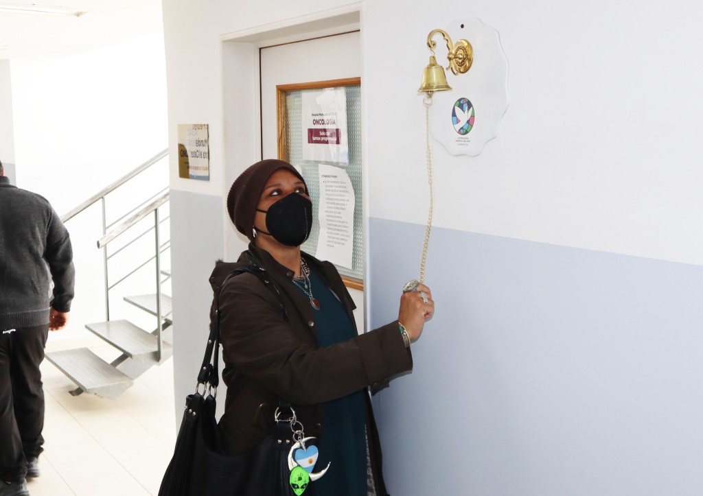 La campana volvi&oacute; a sonar en el hospital San Jos&eacute;