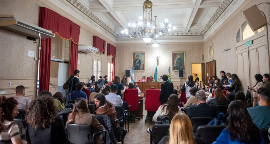 El HCD fue sede del Parlamento Juvenil Bonaerense