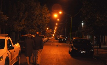 La calle Salmini fue testigo del encendido 