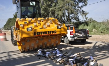 Se destruyeron m&aacute;s de 70 ca&ntilde;os de escape adulterados