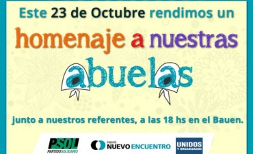 ABUELAS DE PLAZA DE MAYO  HOMENAJE