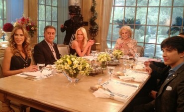 Pitrola en la mesa de Mirtha Legrand