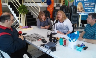 RADIO CITY CAMPANA FM 91.7 Mhz JUNTO A LOS CANDIDATOS LOCALES