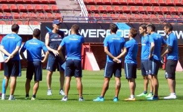 30 minutos de f&uacute;tbol en el entrenamiento de San Lorenzo