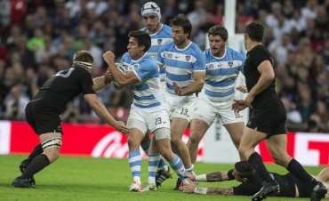 Formaci&oacute;n de Los Pumas para jugar ante Springboks  