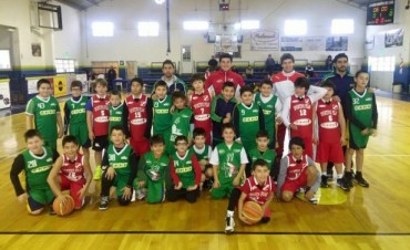 Encuentro de Mini B&aacute;squet en el Club Ciudad