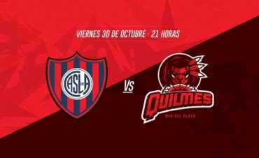 El lider San Lorenzo de Almagro recibe a Quilmes de Mar del Plata