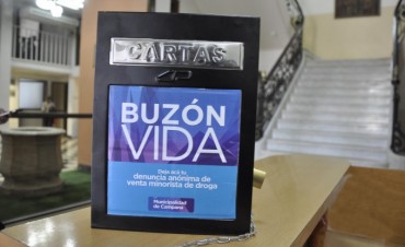 Los vecinos ya pueden realizar denuncias an&oacute;nimas  de venta minorista de droga