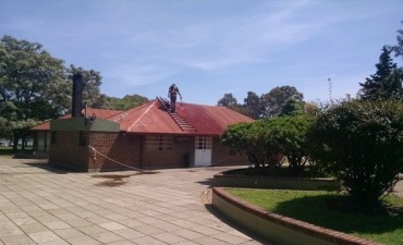 Tareas de mantenimiento en las instalaciones del CCC