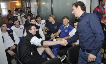 El Intendente se reunió con los ganadores de los Juegos Bonaerenses