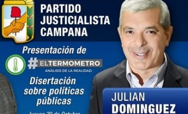 Los doctores Juli&aacute;n Dom&iacute;nguez y Mario Baudry estar&aacute;n este Jueves en Campana