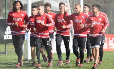 River Plate cierra su preparaci�n para el partido de ma&ntilde;ana