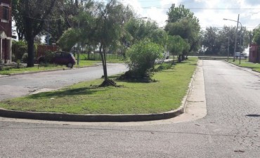 Siguen las tareas de mantenimiento integral en los barrios