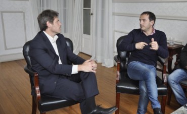 El Intendente se reuni&oacute; con el diputado provincial Guillermo Castello 