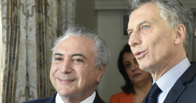 Macri y Temer pidieron flexibilizar el Mercosur
