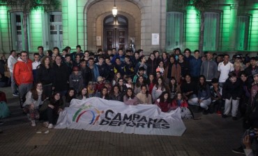 Parti&oacute; a Mar del Plata la delegaci&oacute;n que representar&aacute; a Campana en los Juegos Bonaerenses