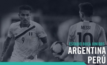 La Selecci&oacute;n Argentina recibe a Per&uacute;