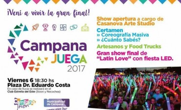 La final de Campana Juega llega con dos divertidas pruebas y propuestas para toda la familia