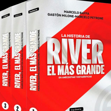 Se presentará en Campana el libro “River Plate, el más grande”