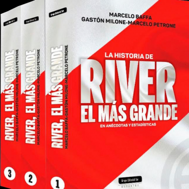 El libro River Plate, el m&aacute;s grande se presentar&aacute; el s&aacute;bado en Campana