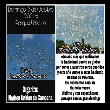 Madres Unidas de Campana program� una importante actividad el pr�ximo domingo