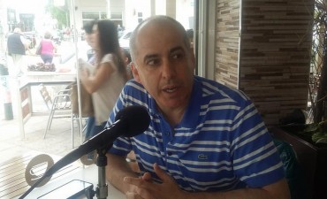 Primer bloque desde Koval con los candidatos del Frente Justicialista Cumplir