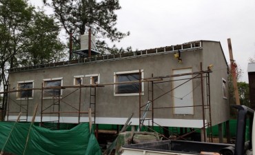 Avanza la construcción del nuevo edificio del CAPS del Blondeau